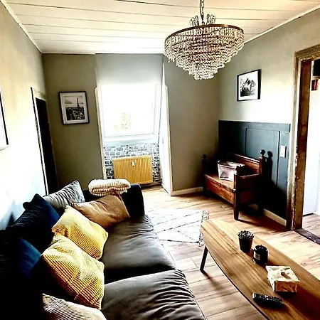 Ferienwohnung Moderne Retro Perle Am Niederrhein Alpen Exterior foto