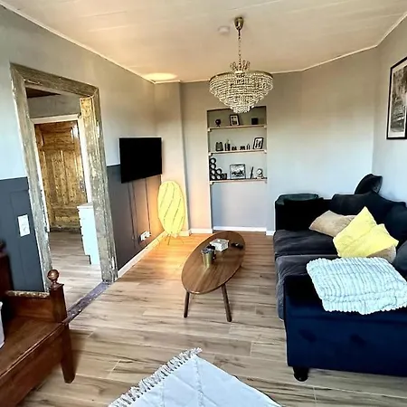 Ferienwohnung Moderne Retro Perle Am Niederrhein Alpen Exterior foto