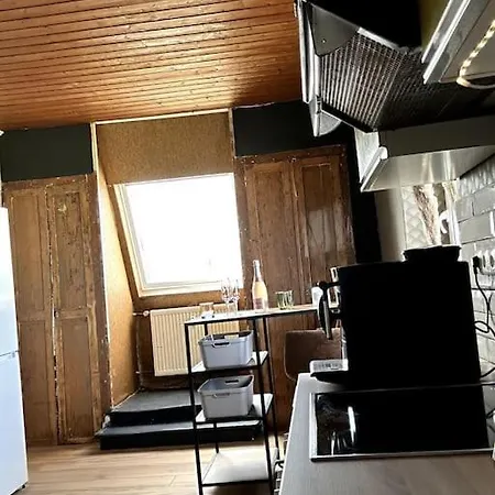 Ferienwohnung Moderne Retro Perle Am Niederrhein Alpen Exterior foto