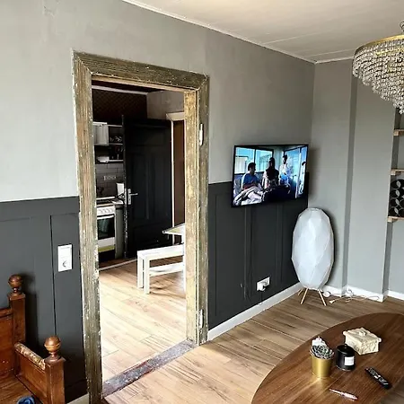 Ferienwohnung Moderne Retro Perle Am Niederrhein Alpen Exterior foto